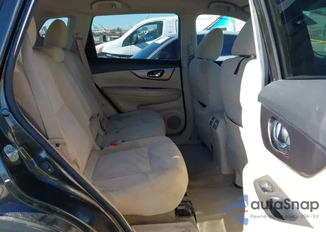 2015 Nissan Rogue Sv z USA, uszkodzony, nr VIN KNMAT2MT4FP506491